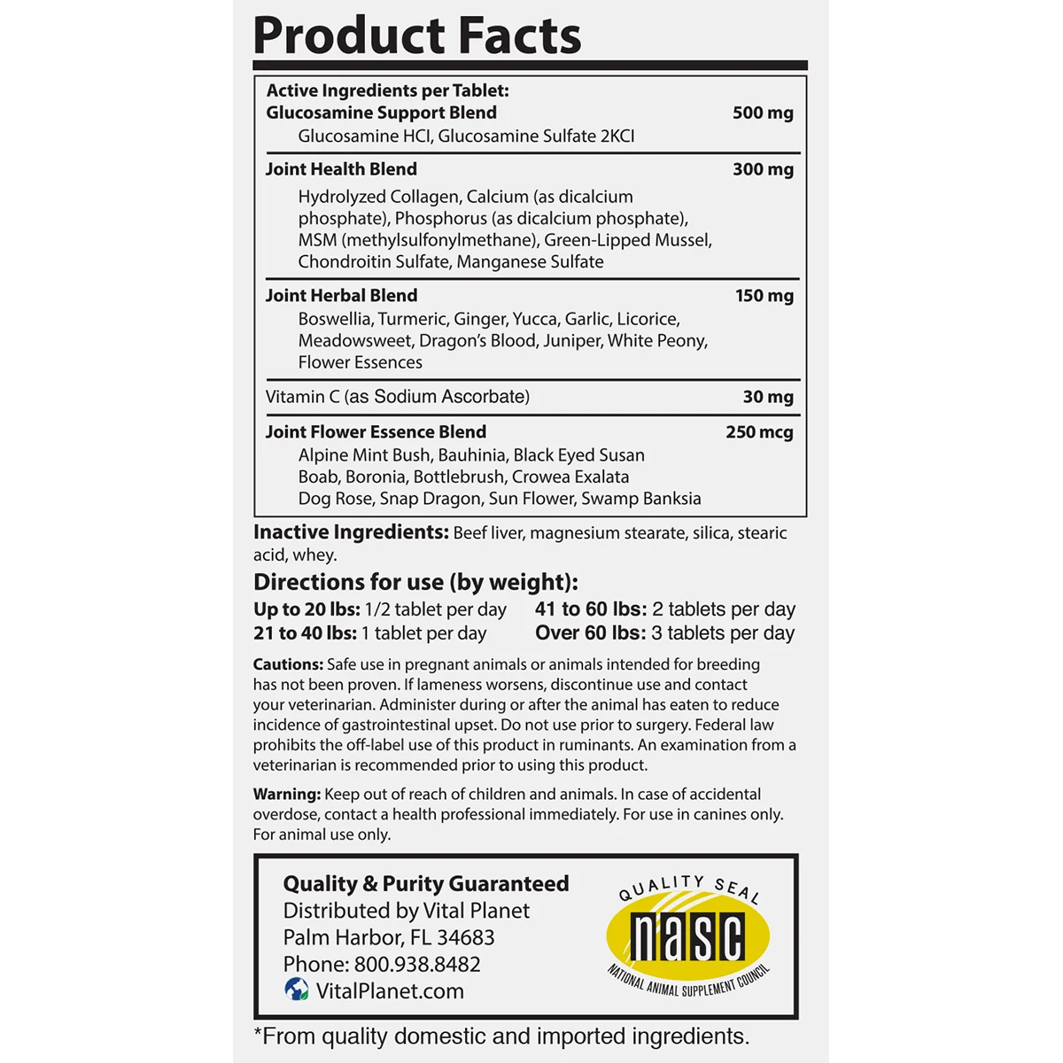 Vital HIP & JOINT 60 Chewable Tablet