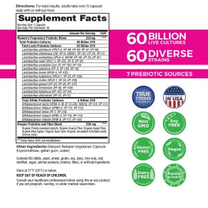 Vital Flora Women's Daily Probiotic 30caps