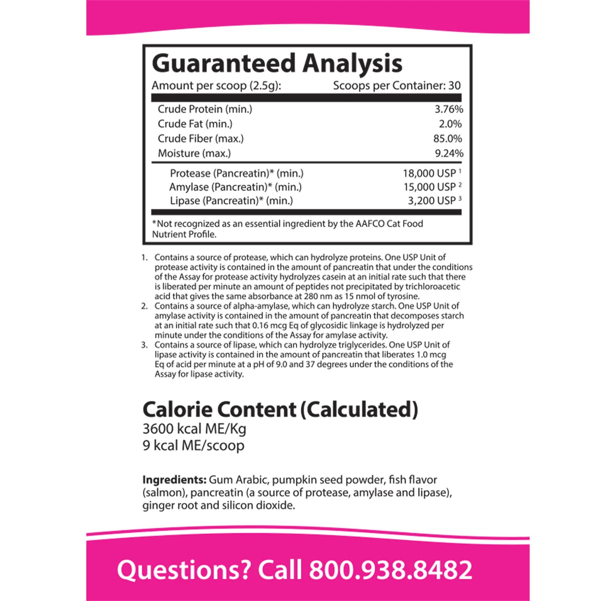 Vital DIGEST CAT Daily Enzyme