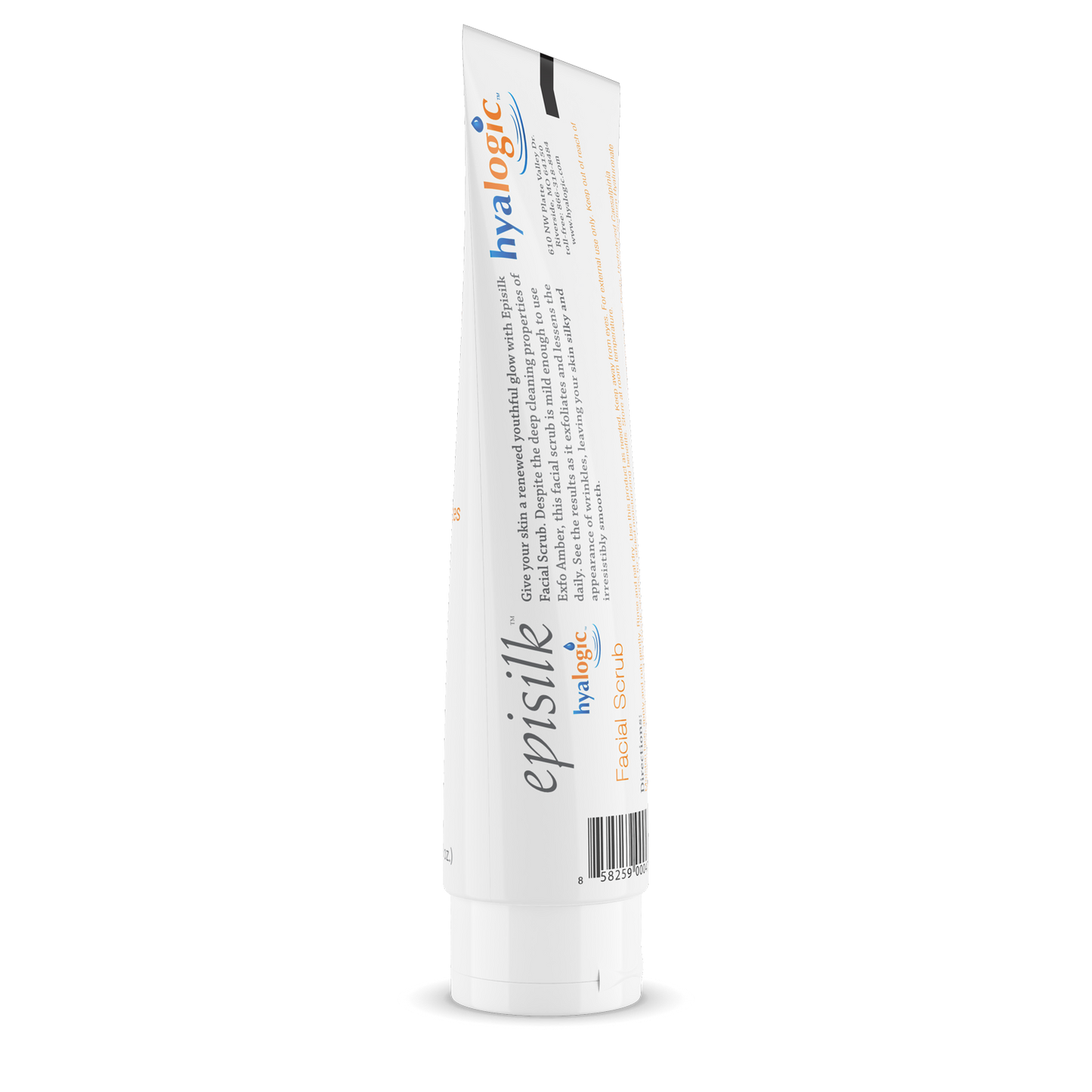 Facial Scrub with Hyaluronic Acid & Exfo Amber hyalogyc