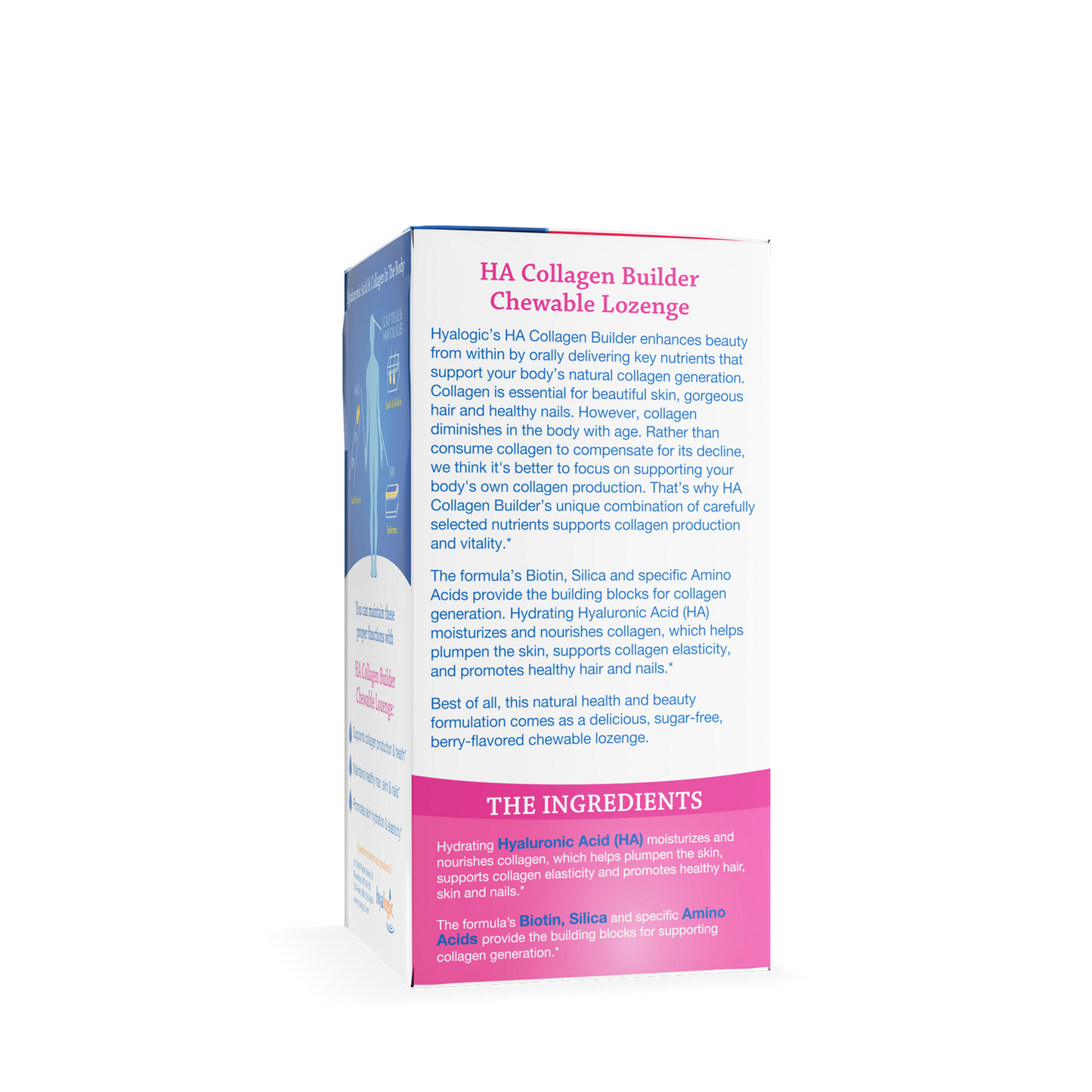 Hair, Skin & Nails hyalogic Constructor de colágeno