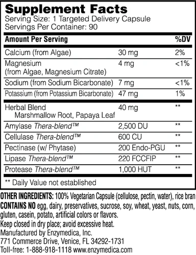 Enzimedica ph-basic 90 caps