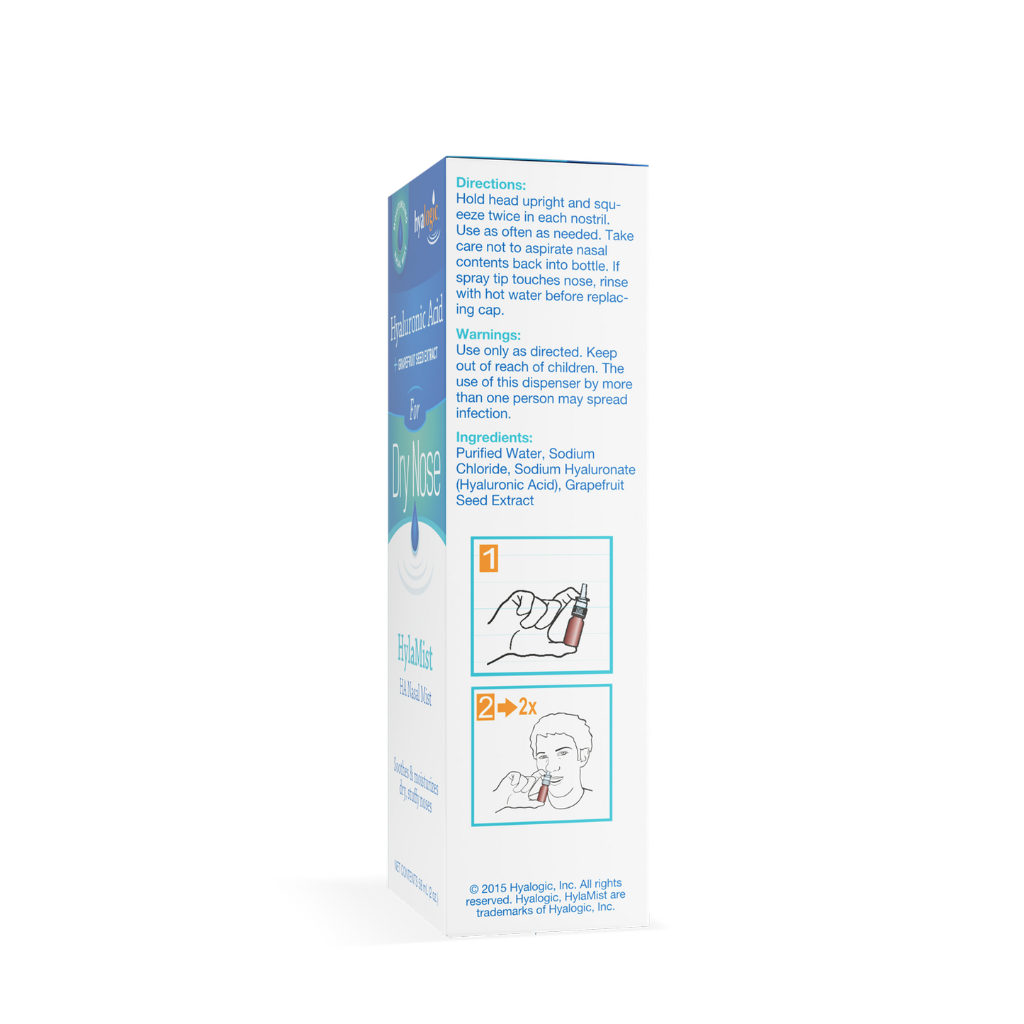 Dry Nose HylaMist HA Nasal Mist