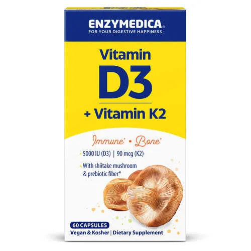 Enzimedica Vitamina D3+ K2